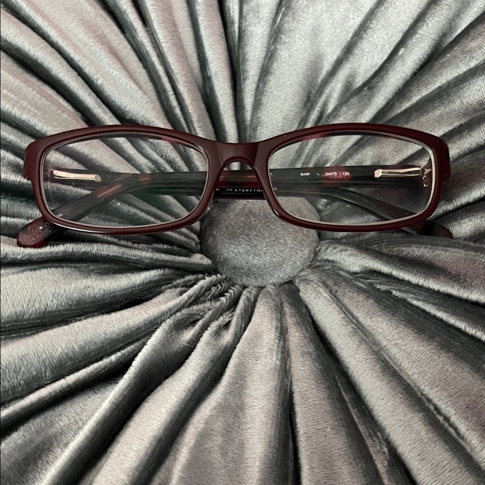 Kate Spade ‘Nacisa’ Burgundy Red Purple Havana Tortoise Glasses